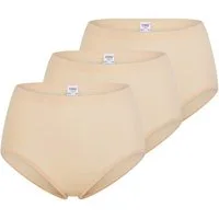 Mey Taillenslip 3er-Pack 2000 (Spar-Set, 3-St) Taillen Slip - Baumwolle - Höherer Schnitt ohne Seitennähte
