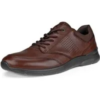 Ecco Irving Schnürschuh, Freizeitschuh, Halbschuh, Schnürschuh mit gepolstertem Schaftrand