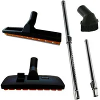 Maxorado Kombibodendüse 35mm Staubsaugerrohr + Kombidüse für Staubsauger Ersatzteile Set Düse