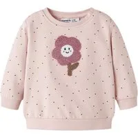 Name It Sweatshirt NBFLUELLE LS SWEAT BRU Baumwollmischung, regular fit