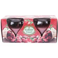 HS Candle Duftkerze (2-tlg), Kerze im Glas "Creation", 2er Pack mit je ca. 18 Std. Brenndauer