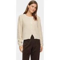 Vila Strickjacke VIPIGGA O-NECK L/S KNIT JACKET NOOS Materialmix