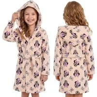Sarcia.eu Kinderbademantel DISNEY Minnie Mouse Mädchen-Bademantel mit Gürtel, warmer Morgenmantel