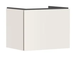 Hansgrohe Waschtischunterschrank Xilesa E 630x470mm 1 Schubkasten Waschtisch Sandbeige matt, 54255 54255780