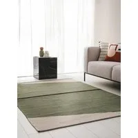 benuta Teppich Lenny, rechteckig, Höhe: 5 mm, Wolle, Teppich Wohnzimmer, Schlafzimmer, Esszimmer, Flur, Hygge & Cozy