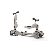 Scoot and Ride Dreiradscooter Highwaykick 1 Ash, 50 kg, Kinder Fahrzeug