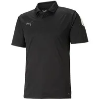 PUMA Poloshirt TEAMLIGA SIDELINE POLO gerade Passform, Kurzarm, für sportliche und lässige Anlässe