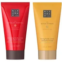 Rituals Körpercreme Rituals The Ritual Of Mehr & Ayurveda Body Cream Bundle – 2×70 ml, 2-tlg., 2× Body Cream – reichhaltige Pflege mit zwei Duftprofilen
