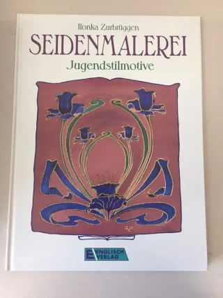 Seidenmalerei. Jugendstilmotive