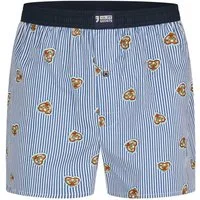 HAPPY SHORTS Boxershorts Happy Shorts Herren american Boxer Boxershorts Lebkuchenherz gestreift (1-St)
