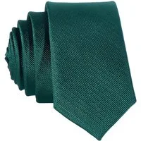 DonDon Krawatte schmale Krawatte 5 cm unifarben (Packung, 1-St., 1x Krawatte) matt, glänzend, gestreift, Seidenlook