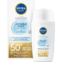 Nivea Sun Sonnenschutzfluid Invisible Daily UV-Fluid LSF 50+, mit Antioxidantien