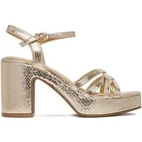 DeeZee Deezee Damensandalen Gold DeeZee-CEO-LCCC1511-1 Gold Sandale