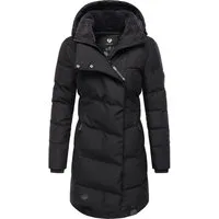 Ragwear Wintermantel Pavla stylischer Winterparka mit Teddyfutter und Kapuze