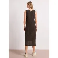 STREET ONE Midikleid mit V-Neck aus Spitze
