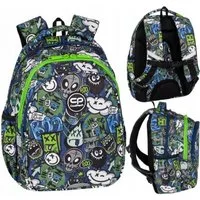 Festivalartikel Schulrucksack CoolPack Schulrucksack Monster Team für Jungen 1-3 Klasse