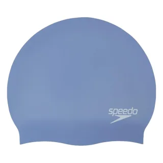 Speedo - "Long Hair" Schwimmkappe für Herren/Damen Unisex (Blaulila)
