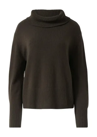 comma - Strickpullover braun - Gr. - 42