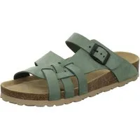 AFS-Schuhe 212269 Kralle Pantolette für Damen mit Fußbett, bequeme Sandalen aus Leder