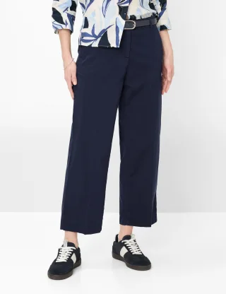 Brax Damen Culotte Style MAINE S NAVY, dunkelblau, Gr. 40K
