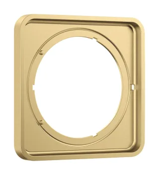 Hansgrohe Verlängerungsrosette AXOR ShowerSelect ID softsquare 5 mm brushed gold optic, 13640250 13640250