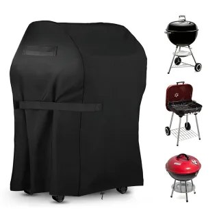 KING DO WAY BBQ Grill Cover 30x25x47'' Heavy Duty Waterproof Windproof Dust UV Resistant with Handle Straps Storage Bag