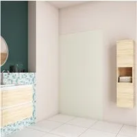 duschspa Duschrückwand 3mm 210cm wasserdichte Duschwand PE-Aluminiumpaneele, (Set)