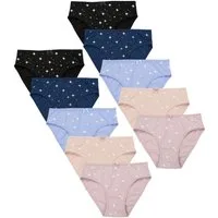 TupTam Slip TupTam Mädchen Slips mit Aufdruck 10er Pack