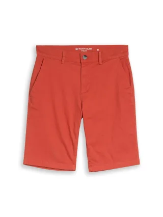 Tom Tailor - TTSLIM Chino Shorts chili orange - Gr. - 38