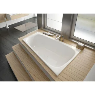 Hoesch iSENSI Badewanne 3950.010 150x100cm, rechts, weiß