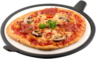 Tepro Backstein Cordierit Pizzastein, Ø: 28,5 cm