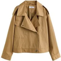Next Kurzjacke Verkürzter Trenchcoat (1-St)