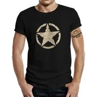 GASOLINE BANDIT® T-Shirt für den US-Army Fan: Vintage Star