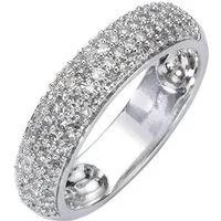 Diamonds by Ellen K. Fingerring Gold 585 mit 90x Diamant zus. 0,50ct.