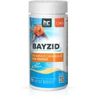 Höfer Chemie GmbH Poolpflege 1,5 kg BAYZID® pH Minus Granulat für den Pool, Zuverlässige Regulierung des pH-Werts