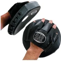 BAY-Sports Boxsack Tactical Pratzen Schlagpolster Schlagkissen Handpratzen (1 Paar, 1 Paar), "Test it and Love it" Boxen, Kickboxen, MMA, Krav Maga