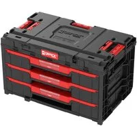 QBRICK System Werkzeugkoffer ONE Drawer 3 Toolbox 2.0 Werkzeugbox 587 x 380 x 340 mm 27 l