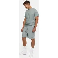 Indicode Freizeitanzug Herren Comfy Shirt Herrenshorts Set (2-tlg), mit praktischen Seitentaschen an der Shorts