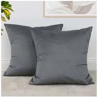 Amilian Dekokissen 2er Set - Kissen mit Füllung und Bezug - Sofakissen, Zierkissen, (2 Stück), 40x40 cm, Kopfkissen, Kuschelkissen mit Kissenfüllung