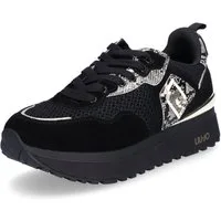 Liu Jo Liu Jo Damen Sneaker Maxi Wonder 01 schwarz Sneaker