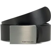 TOM TAILOR Ledergürtel Belts TTLUIGI Ledergürtel mit Koppelschließe