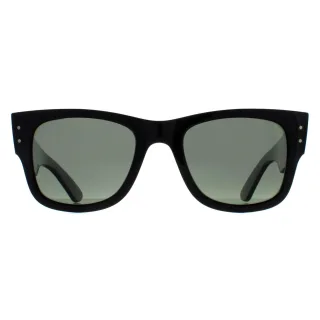 Ray-Ban Square Unisex Poliert Schwarz Grün Polarisiert RB0840S Mega Wayfarer