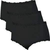 Nina Von C. Slip Damen-Taillenslip 3er-Pack Modal Uni