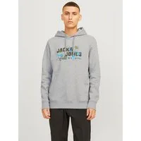 Jack & Jones Kapuzensweatshirt JCOOUTDOOR LOGO SWEAT HOOD SN