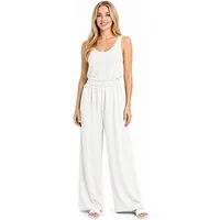 Worldclassca Stoffhose Worldclassca Crinkle-Hose Stoffhose Strandhose Weite Sommerhose Leicht Neue Kollektion - Stilvolle und gemütliche Sommer Mode für Damen