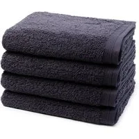 Möve Handtuch Set Superwuschel, Walkfrottee (Spar-Set, 4-St), 4 X Handtuch im Set - Baumwolle - Saugstark - Extraweiches Handtuch