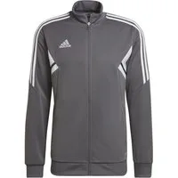 adidas Performance Trainingsjacke Condivo 22 (rec. Polyester, bequem Passform) grau Herren