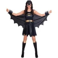 Amscan Kostüm amscan Offiziell lizenziertes Batgirl Kostüm Erwachsene Damen Größe L