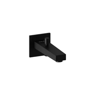 VitrA Minimax Square Wanneneinlauf mit Brauseabgang Ausladung Auslauf 17 Schwarz Matt,A4359536EXP A4359536EXP