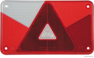 HERTH&BUSS Lichtscheibe, Heckleuchte, links, Dreieckrückstrahler - 83832180